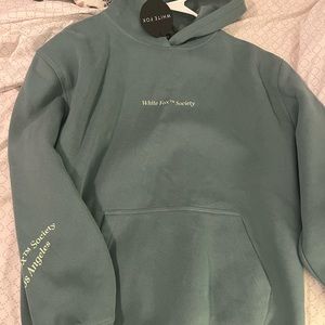 white fox hoodie